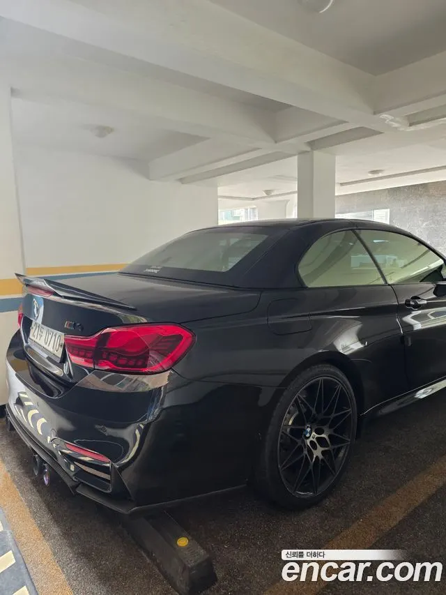 BMW M4 2015 — 85 000 км, чёрный, Корея — под ключ — фото 2
