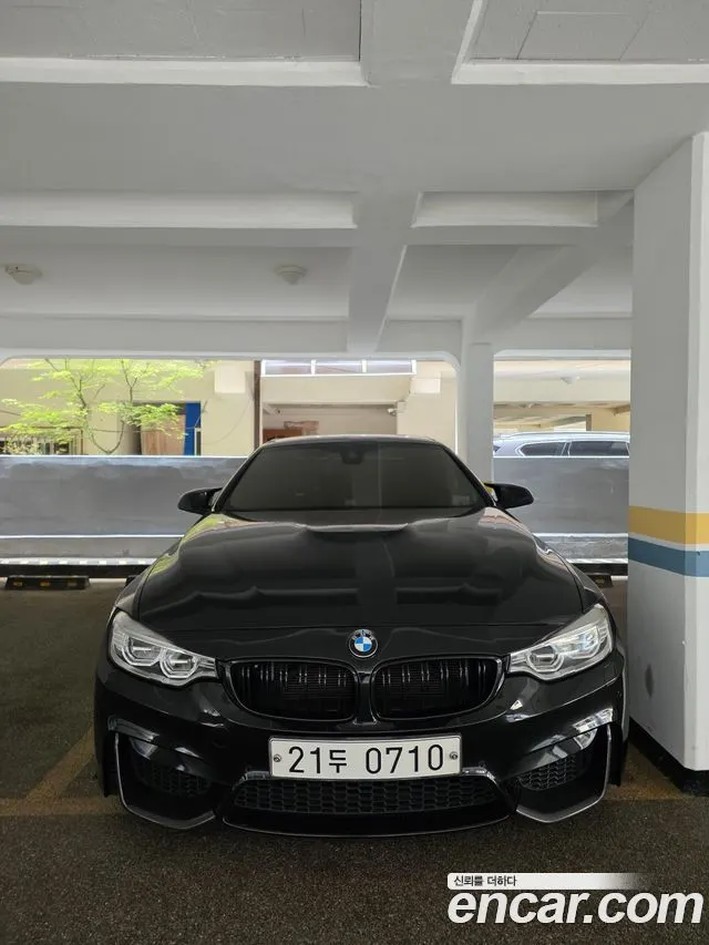 BMW M4 2015 — 85 000 км, чёрный, Корея — под ключ — фото 3