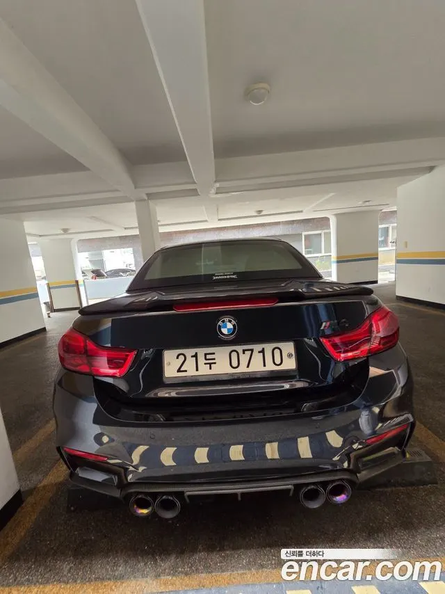BMW M4 2015 — 85 000 км, чёрный, Корея — под ключ — фото 4