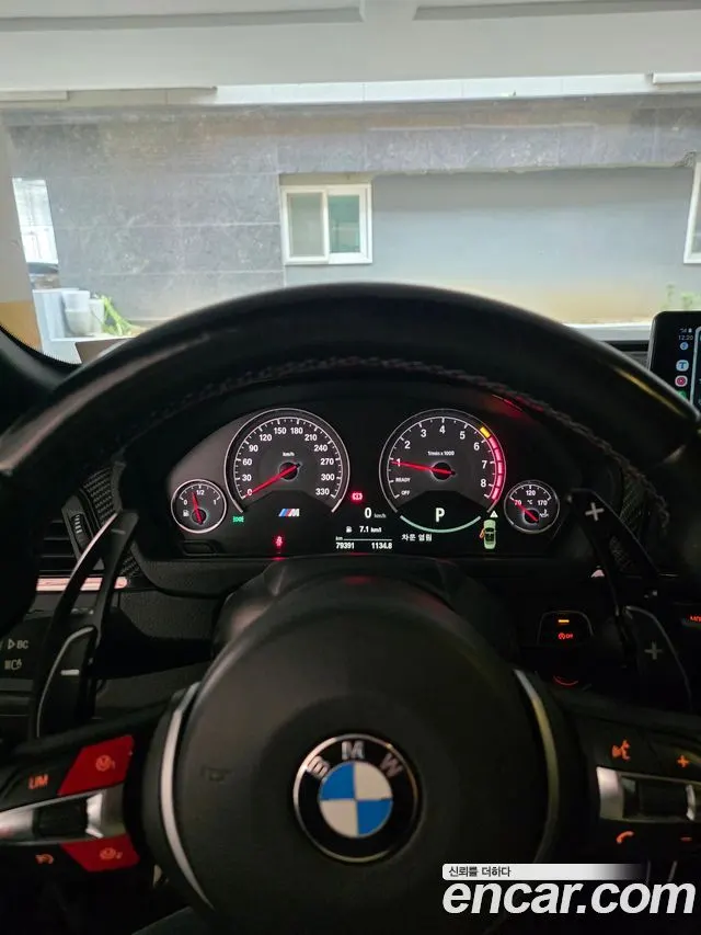 BMW M4 2015 — 85 000 км, чёрный, Корея — под ключ — фото 5