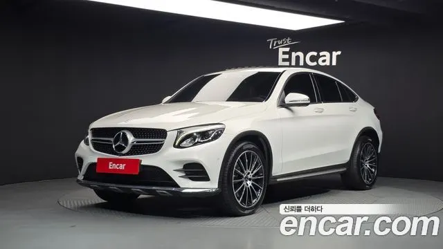 MERCEDES-BENZ GLC-CLASS X253 2017 — 184 498 км, белый, Корея — под ключ — фото 1