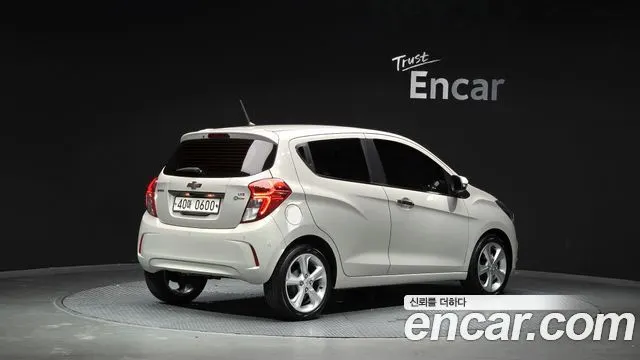 CHEVROLET SPARK 2016 — 117 452 км, белый-перламутр, Корея — под ключ — фото 2