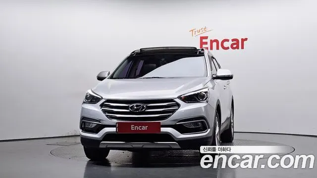 HYUNDAI SANTA FE 2016 — 145 970 км, серебристый, Корея — под ключ — фото 3