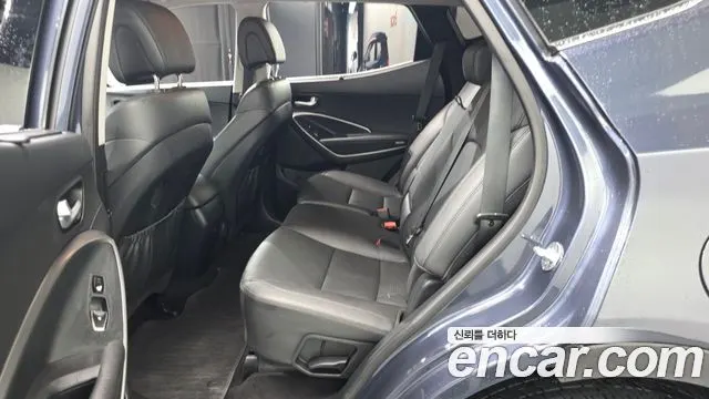 HYUNDAI SANTA FE 2017 — 117 169 км, синий, Корея — под ключ — фото 12