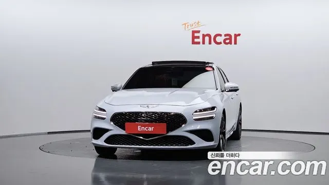 GENESIS G70 2022 — 32 262 км, серебристо-серый, Корея — под ключ — фото 3