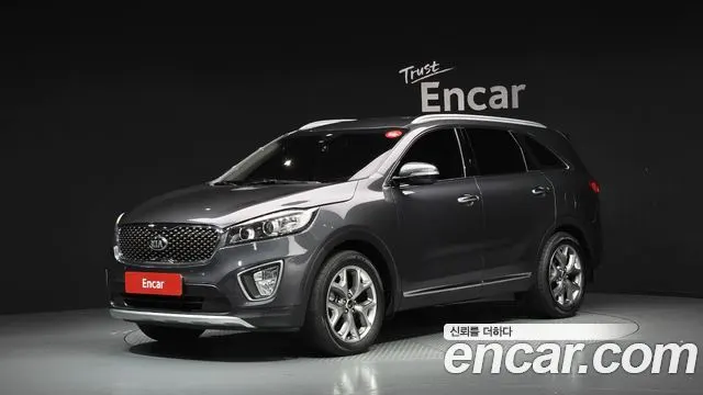 KIA SORENTO 2016 — 204 285 км, серый, Корея — под ключ — фото 1