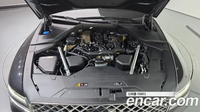 GENESIS G80 2021 — 94 664 км, чёрный, Корея — под ключ — фото 6