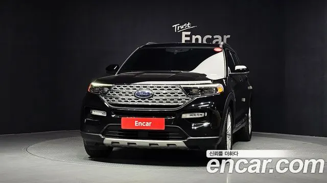 FORD EXPLORER 2020 — 128 904 км, чёрный, Корея — под ключ — фото 3