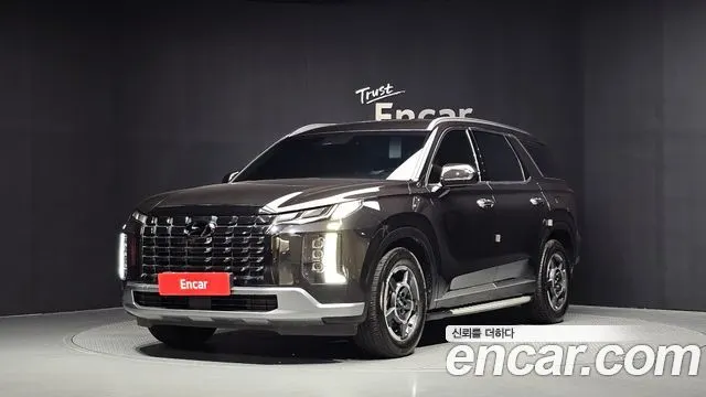 HYUNDAI PALISADE 2023 — 42 655 км, чёрный, Корея — под ключ — фото 1