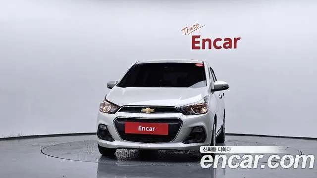 CHEVROLET SPARK 2017 — 111 837 км, белый-перламутр, Корея — под ключ — фото 3