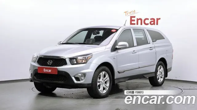 KGM KORANDO SPORTS 2013 — 179 492 км, серебристый, Корея — под ключ — фото 1