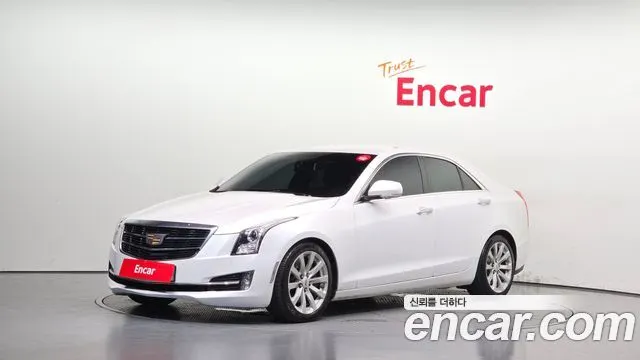 CADILLAC ATS 2017 — 152 555 км, белый, Корея — под ключ — фото 1