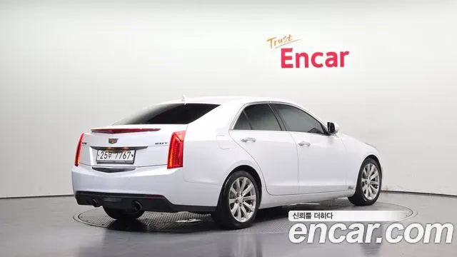 CADILLAC ATS 2017 — 152 555 км, белый, Корея — под ключ — фото 2