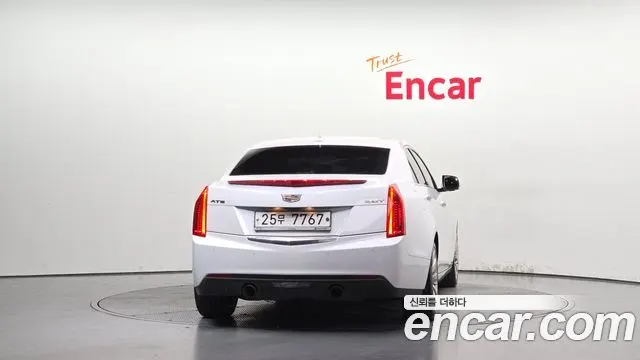 CADILLAC ATS 2017 — 152 555 км, белый, Корея — под ключ — фото 4