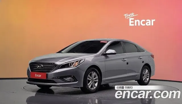 HYUNDAI SONATA 2015 — 158 489 км, серебристо-серый, Корея — под ключ — фото 2