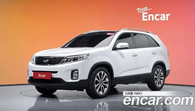 KIA SORENTO R 2014 — 107 366 км, белый, Корея — под ключ — фото 2