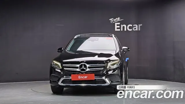 MERCEDES-BENZ GLC-CLASS X253 2017 — 116 622 км, чёрный, Корея — под ключ — фото 3