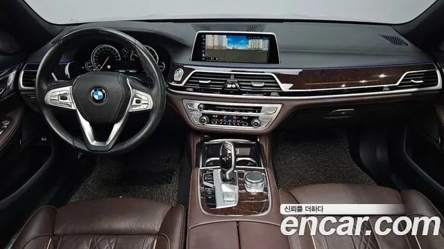 BMW 7 SERIES 2016 — 97 278 км, чёрный, Корея — под ключ — фото 7