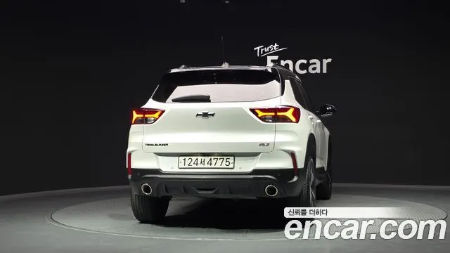 CHEVROLET TRAILBLAZER 2021 — 81 024 км, белый, Корея — под ключ — фото 4