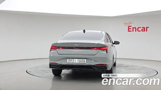 HYUNDAI AVANTE 2021 — 99 618 км, серебристо-серый, Корея — под ключ — фото 4