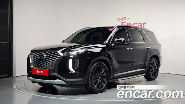 HYUNDAI PALISADE 2019 — 62 839 км, чёрный, Корея — под ключ — фото 1