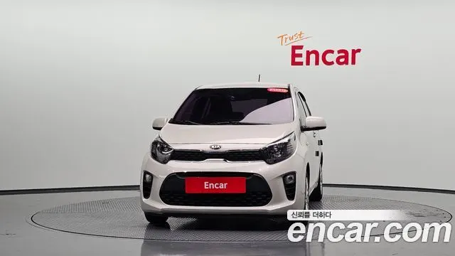 KIA MORNING 2018 — 76 957 км, белый-перламутр, Корея — под ключ — фото 3