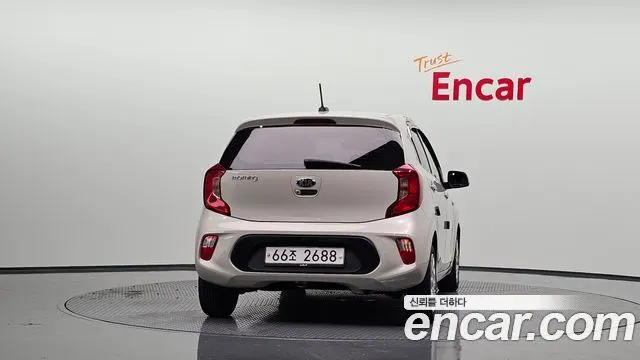KIA MORNING 2018 — 76 957 км, белый-перламутр, Корея — под ключ — фото 4