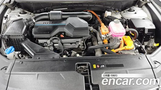 HYUNDAI TUCSON HYBRID 2021 — 88 361 км, серебристо-серый, Корея — под ключ — фото 6