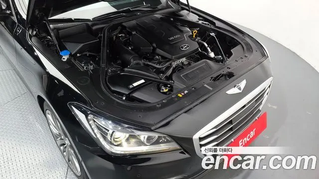 HYUNDAI GENESIS DH 2015 — 183 228 км, чёрный, Корея — под ключ — фото 6