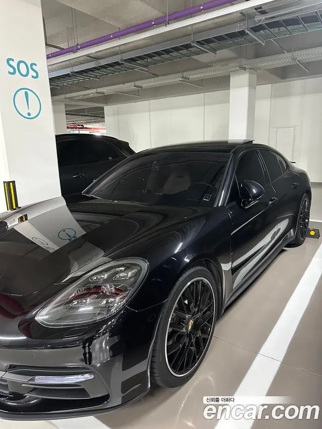 PORSCHE PANAMERA 2018 — 86 000 км, чёрный, Корея — под ключ — фото 5
