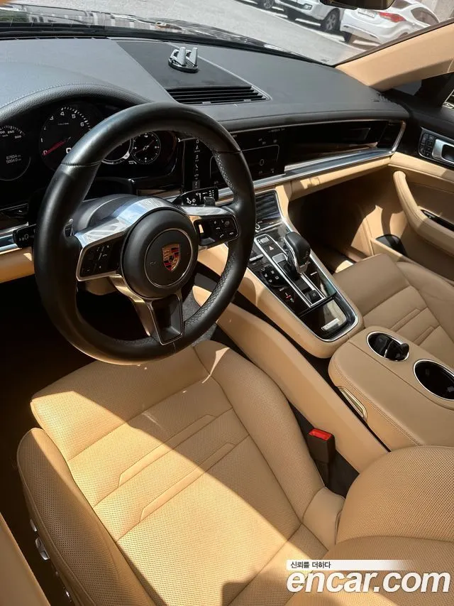 PORSCHE PANAMERA 2018 — 86 000 км, чёрный, Корея — под ключ — фото 7