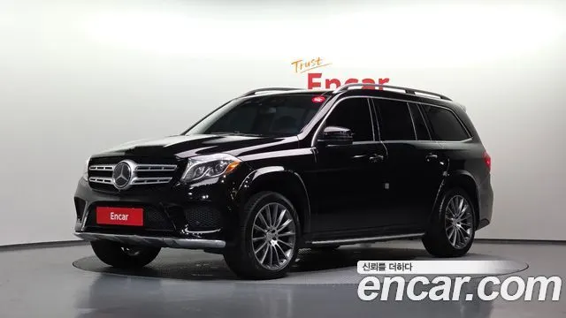 MERCEDES-BENZ GLS-CLASS X166 2017 — 233 350 км, чёрный, Корея — под ключ — фото 12