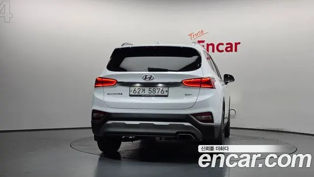 HYUNDAI SANTA FE 2019 — 71 836 км, белый, Корея — под ключ — фото 4