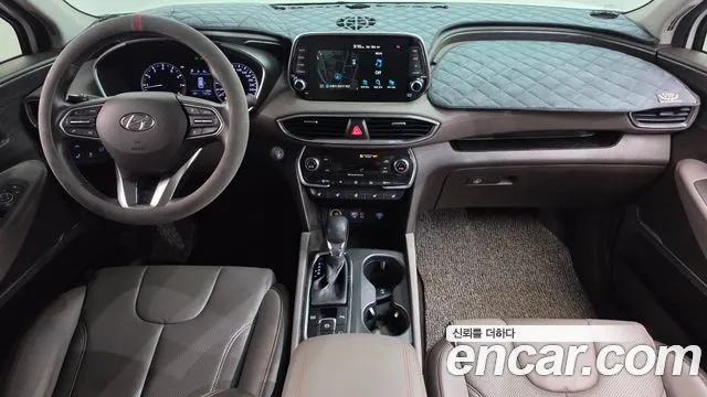 HYUNDAI SANTA FE 2019 — 71 836 км, белый, Корея — под ключ — фото 7