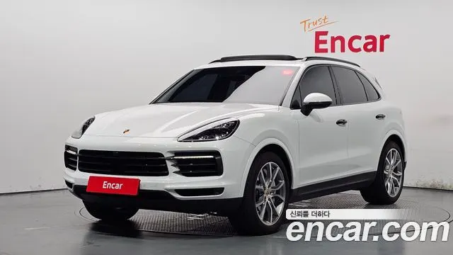 PORSCHE CAYENNE 2019 — 80 313 км, белый, Корея — под ключ — фото 1