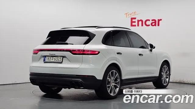 PORSCHE CAYENNE 2019 — 80 313 км, белый, Корея — под ключ — фото 2