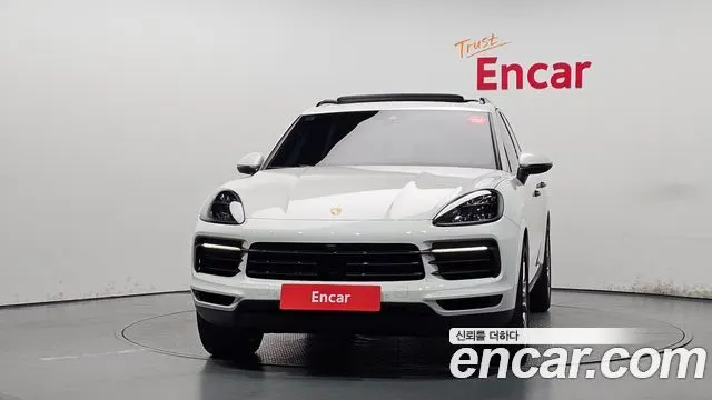 PORSCHE CAYENNE 2019 — 80 313 км, белый, Корея — под ключ — фото 3