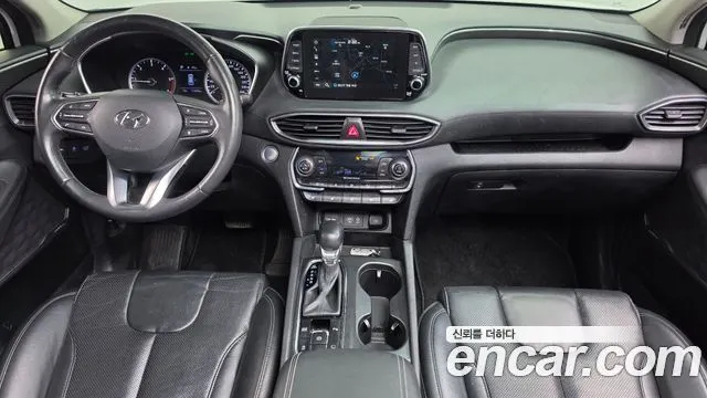 HYUNDAI SANTA FE 2019 — 114 393 км, белый, Корея — под ключ — фото 7