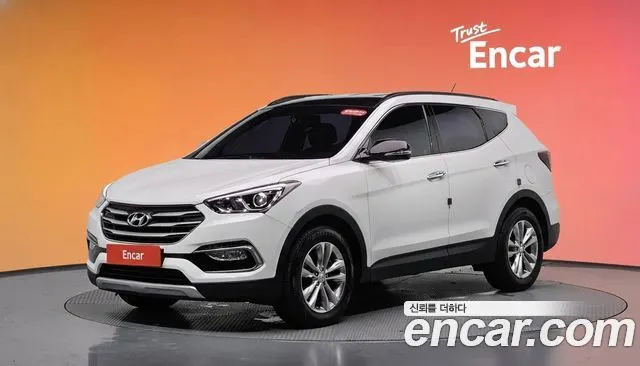 HYUNDAI SANTA FE 2016 — 143 752 км, белый, Корея — под ключ — фото 2