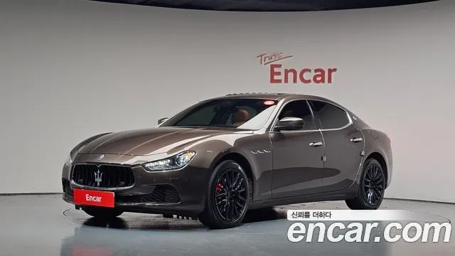 MASERATI GHIBLI — из Кореи под ключ
