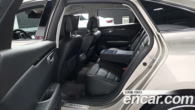 RENAULT KOREA SM6 2016 — 76 885 км, светло-золотистый, Корея — под ключ — фото 12