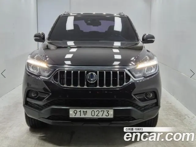 KGM REXTON SPORTS KHAN 2019 — 170 956 км, чёрный, Корея — под ключ — фото 1
