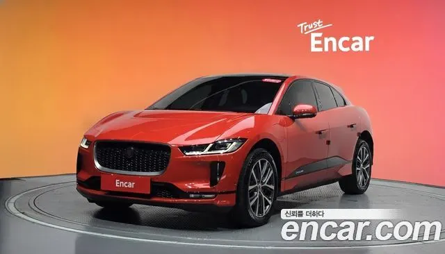 JAGUAR I-PACE 2019 — 128 965 км, красный, Корея — под ключ — фото 2