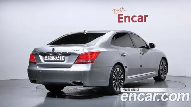 HYUNDAI EQUUS 2014 — 183 164 км, серебристо-серый, Корея — под ключ — фото 2