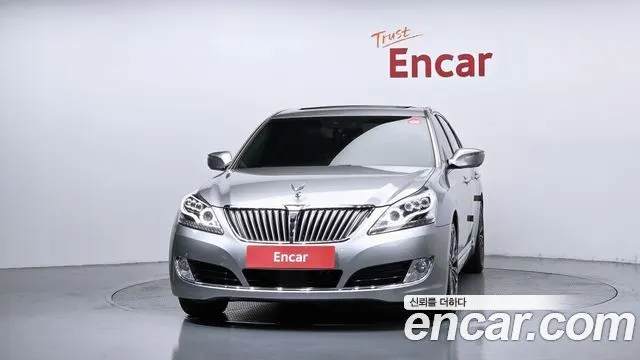 HYUNDAI EQUUS 2014 — 183 164 км, серебристо-серый, Корея — под ключ — фото 3