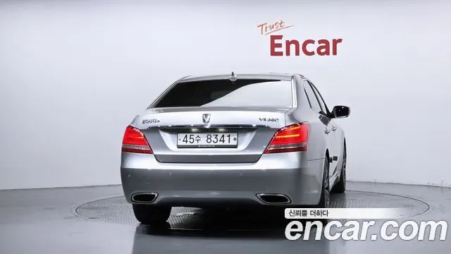 HYUNDAI EQUUS 2014 — 183 164 км, серебристо-серый, Корея — под ключ — фото 4