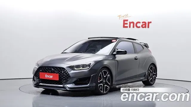 HYUNDAI VELOSTER 2019 — 122 213 км, чёрный, Корея — под ключ — фото 1