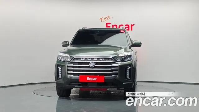 KGM REXTON SPORTS KHAN 2023 — 74 043 км, тёмно-зелёный, Корея — под ключ — фото 3