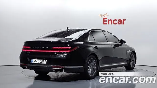 GENESIS G90 2019 — 202 513 км, чёрный, Корея — под ключ — фото 2