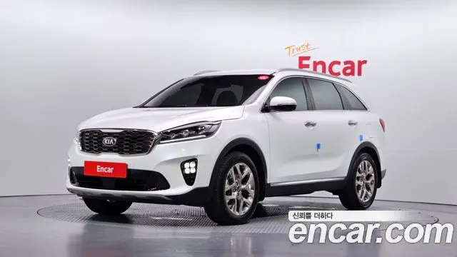 KIA SORENTO 2020 — 97 769 км, белый, Корея — под ключ — фото 1